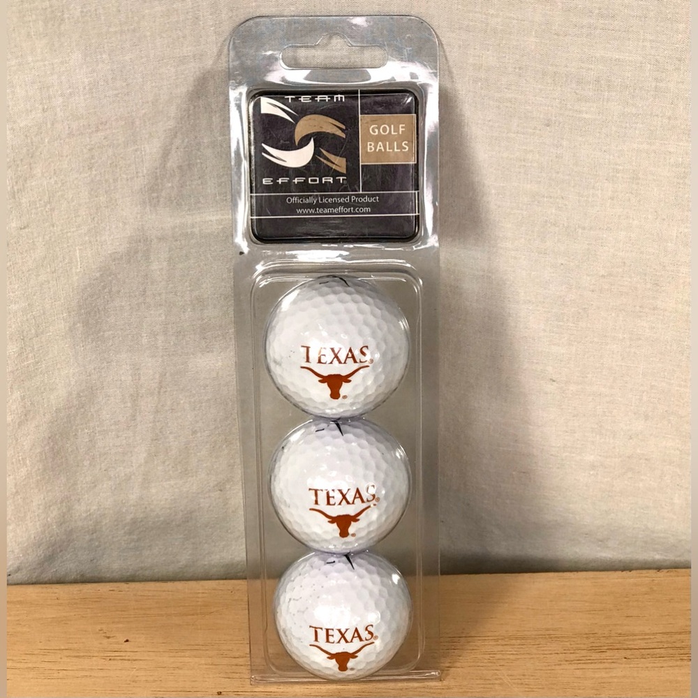 Nike Golf Balls Texas Longhorn University of Officially Licensed Team Effort Set